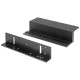 Black Z Bracket For Mounting - E-941S-600B/ZQ Black Z Bracket For Mounting - E-941S-600B/ZQ